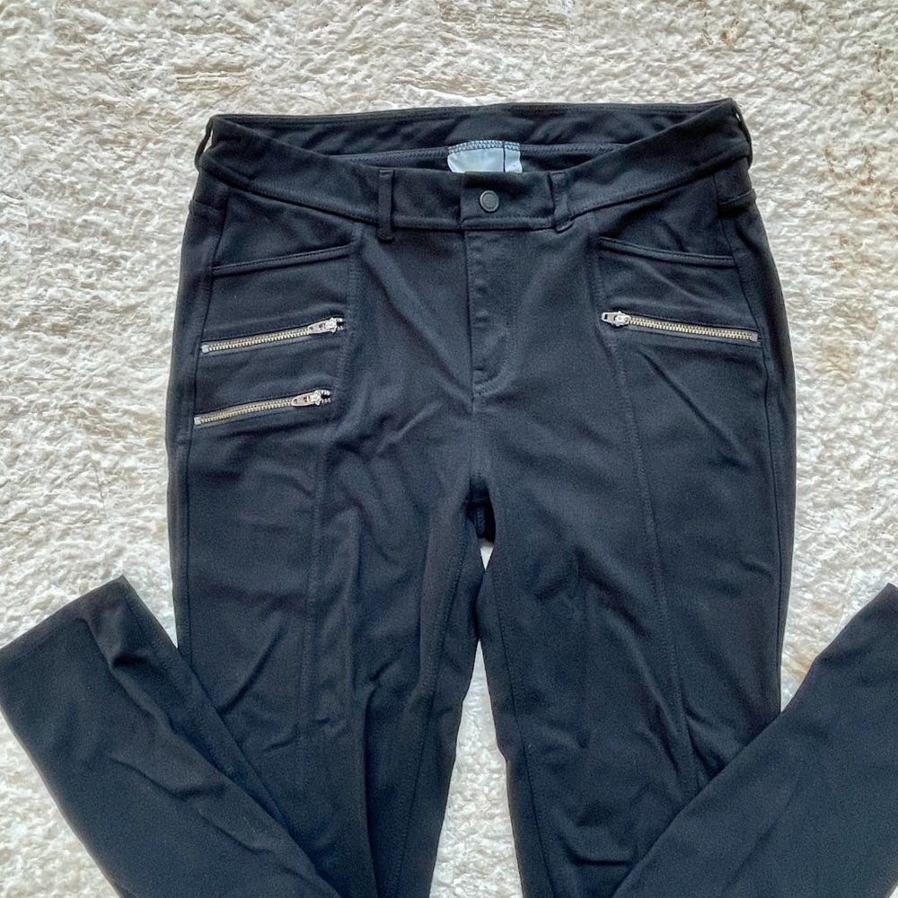 Athleta Moto Ponte Zip Leggings, Size 10 (#923) - Picture 5 of 12